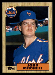 1987 Topps Traded #80T John Mitchell NM-MT RC Rookie New York Mets 