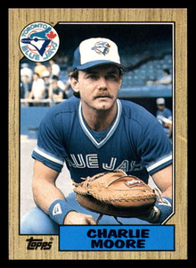 1987 Topps Traded #82T Charlie Moore NM-MT Toronto Blue Jays 