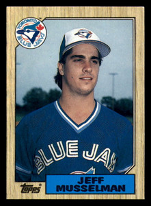 1987 Topps Traded #83T Jeff Musselman NM-MT RC Rookie Toronto Blue Jays 