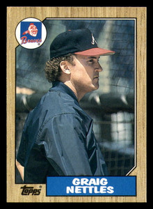 1987 Topps Traded #85T Graig Nettles NM-MT Atlanta Braves 