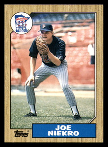 1987 Topps Traded #89T Joe Niekro NM-MT Minnesota Twins 