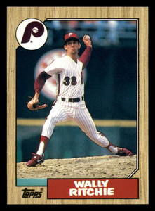 1987 Topps Traded #103T Wally Ritchie NM-MT Philadelphia Phillies 