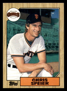 1987 Topps Traded #115T Chris Speier NM-MT San Francisco Giants 