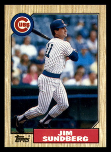1987 Topps Traded #119T Jim Sundberg NM-MT Chicago Cubs 