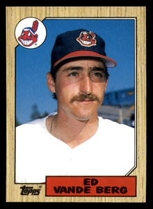 1987 Topps Traded #123T Ed Vande Berg NM-MT Cleveland Indians 