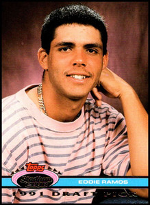 1992 Stadium Club Dome #147 Eddie Ramos VG RC Rookie Houston Astros 