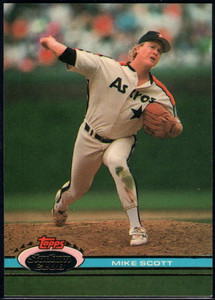 1991 Stadium Club #209 Mike Scott VG Houston Astros 