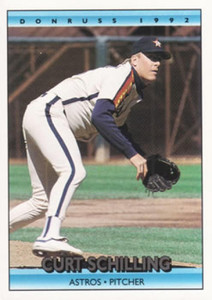 Curt Schilling - Astros - #671 Score 1992 Baseball Trading Card