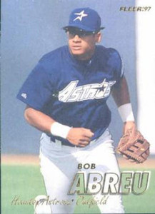 1997 Fleer #338 Bobby Abreu VG Houston Astros 