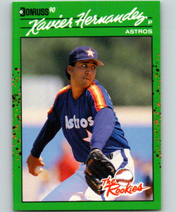 1990 Donruss Rookies #33 Xavier Hernandez VG Houston Astros 