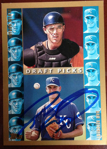 Jayson Werth Autographed 1998 Topps #493 Rookie Card 