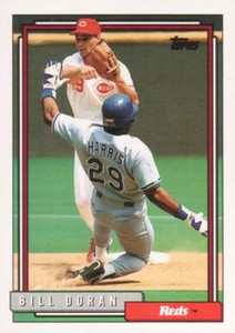 1992 Topps #136 Bill Doran VG Cincinnati Reds 