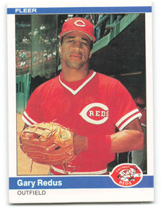1984 Fleer #481 Gary Redus VG RC Rookie Cincinnati Reds 