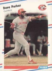 1988 Fleer #243 Dave Parker VG Cincinnati Reds 