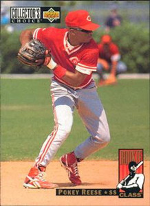 1994 Collector's Choice #666 Pokey Reese VG Cincinnati Reds 