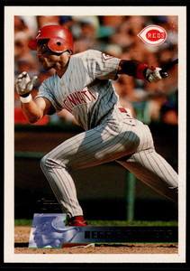 1996 Topps #330 Reggie Sanders VG Cincinnati Reds 