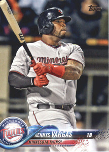 2018 Topps #533 Kennys Vargas NM-MT Minnesota Twins 