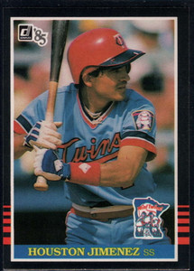 1985 Donruss #269 Houston Jimenez VG Minnesota Twins 