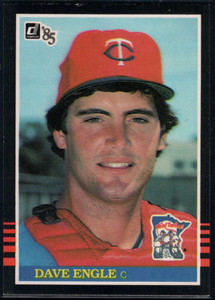 1985 Donruss #72 Dave Engle VG Minnesota Twins 