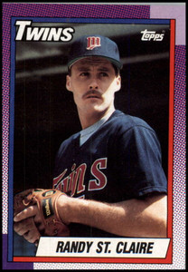 1990 Topps #503 Randy St. Claire VG Minnesota Twins 