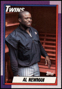 1990 Topps #19 Al Newman VG Minnesota Twins 