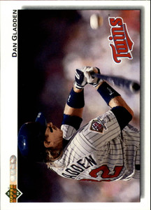 1992 Upper Deck #332 Dan Gladden VG Minnesota Twins 