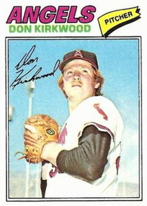1977 Topps #519 Don Kirkwood VG California Angels 