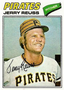 1977 Topps #645 Jerry Reuss VG Pittsburgh Pirates 