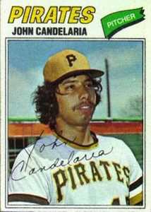 1977 Topps #510 John Candelaria VG Pittsburgh Pirates 