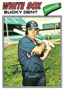 1977 Topps #29 Bucky Dent VG Chicago White Sox 