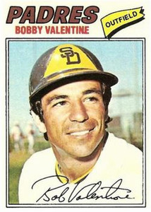 1977 Topps #629 Bobby Valentine VG San Diego Padres 