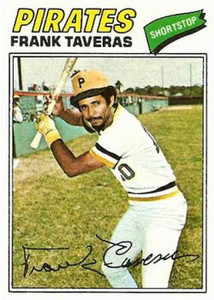 1977 Topps #538 Frank Taveras VG Pittsburgh Pirates 
