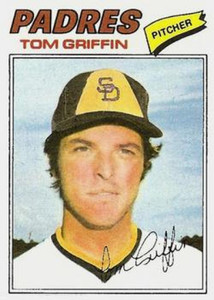 1977 Topps #39 Tom Griffin VG San Diego Padres 