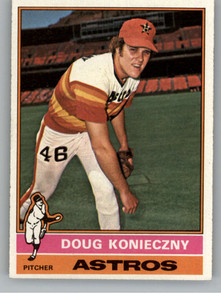 1976 Topps #602 Doug Konieczny VG Houston Astros 