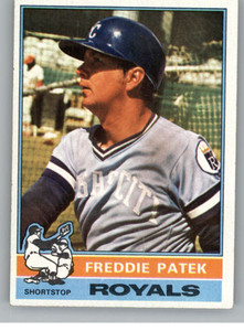 1976 Topps #167 Freddie Patek VG Kansas City Royals 