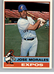 1976 Topps #418 Jose Morales VG RC Rookie Montreal Expos 