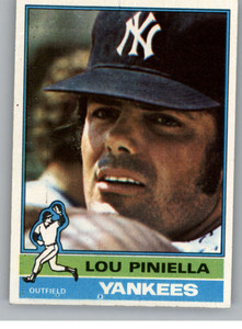 1976 Topps #453 Lou Piniella VG New York Yankees 