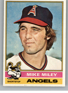 1976 Topps #387 Mike Miley VG RC Rookie California Angels 
