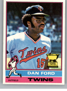 1976 Topps #313 Dan Ford VG RC Rookie Minnesota Twins 