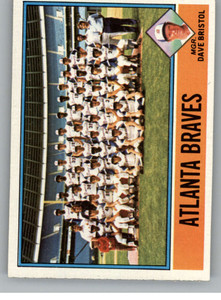 SOLD 86154 1976 Topps #631 Atlanta Braves/Dave Bristol MG CL VG Atlanta Braves 