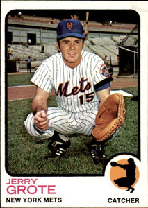 1973 Topps #113 Jerry Grote VG New York Mets 