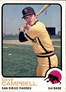 1973 Topps #488 Dave Campbell VG San Diego Padres 