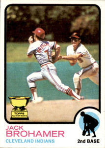1973 Topps #181 Jack Brohamer VG RC Rookie Cleveland Indians 