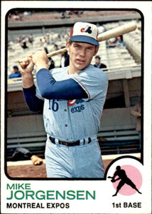 1973 Topps #281 Mike Jorgensen VG Montreal Expos 