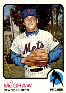 1973 Topps #30 Tug McGraw VG New York Mets 