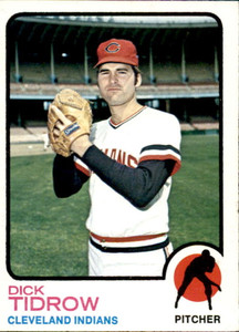 1973 Topps #339 Dick Tidrow VG Cleveland Indians 