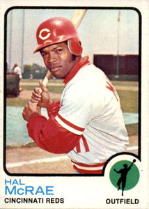 1973 Topps #28 Hal McRae VG Cincinnati Reds 