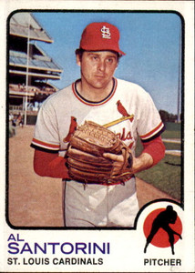 1973 Topps #24 Al Santorini VG St. Louis Cardinals 