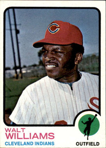 SOLD 97844 1973 Topps #297 Walt Williams VG Cleveland Indians 