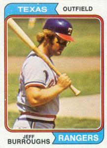 1974 Topps #223 Jeff Burroughs VG Texas Rangers 